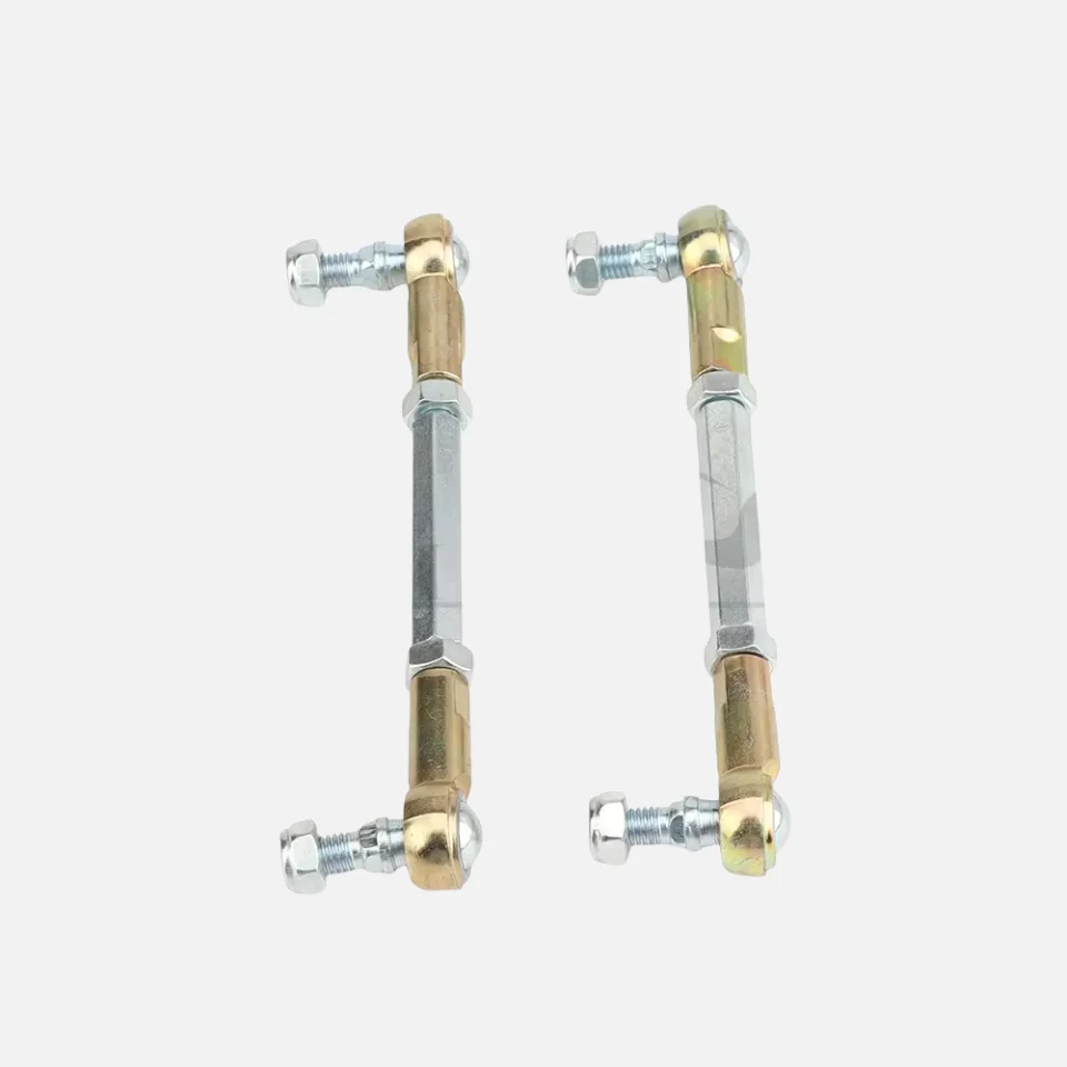 

90 155mm ATV Kart Steering Tie Rod Kit 1 Pair with M8 Ball Joint Bolt for Dirt Bike 4 Wheel Electric Bike Off Road Vehicle Parts