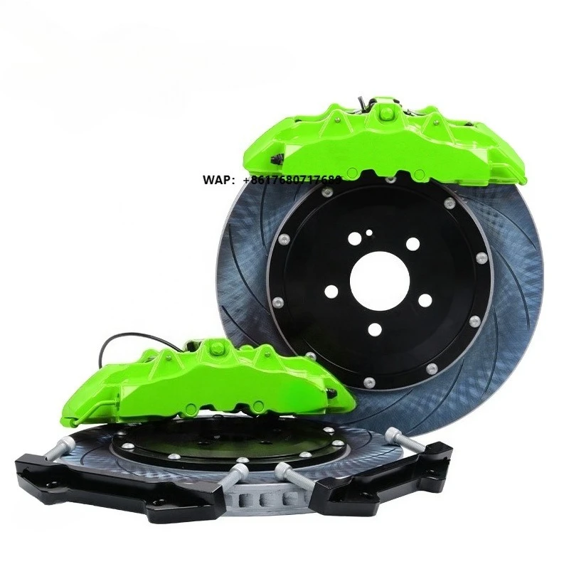 

8 Piston Racing Big Brake Caliper Kit Custom Color logo Front Wheel 405 Rear Wheel 380 Rotor for Hilux LC300 Land Cruiser