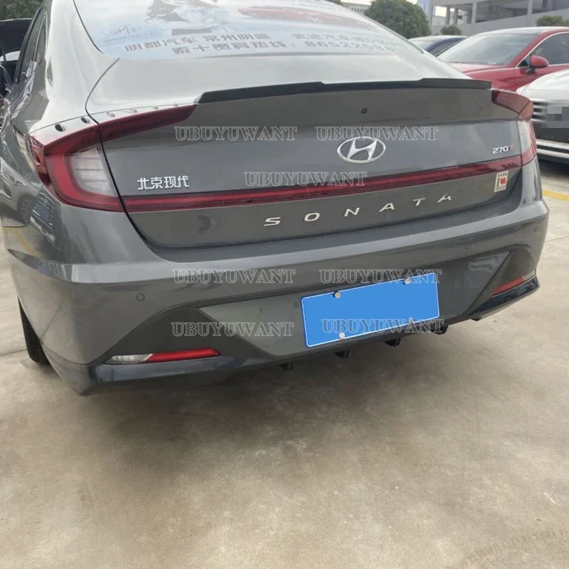 

Задний спойлер для багажника Hyundai SONATA 10 ABS, Аксессуары для автомобилей 2020 2021 2022 2023