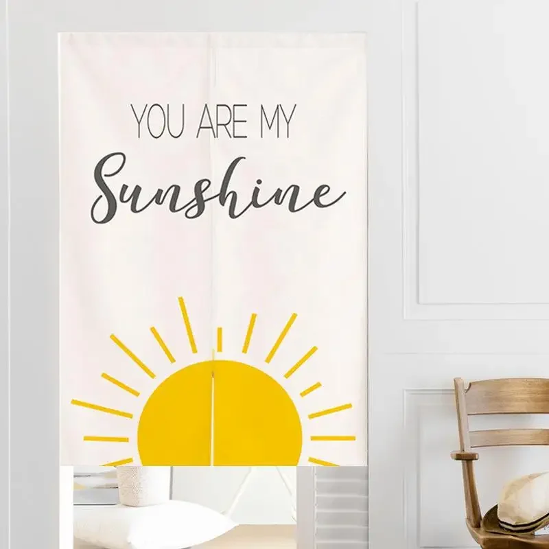 Bedroom Batoom Kitchen Star Pattern Cloth Door Curtain Privacy Curtain Home Decorative Functional Room Dividers