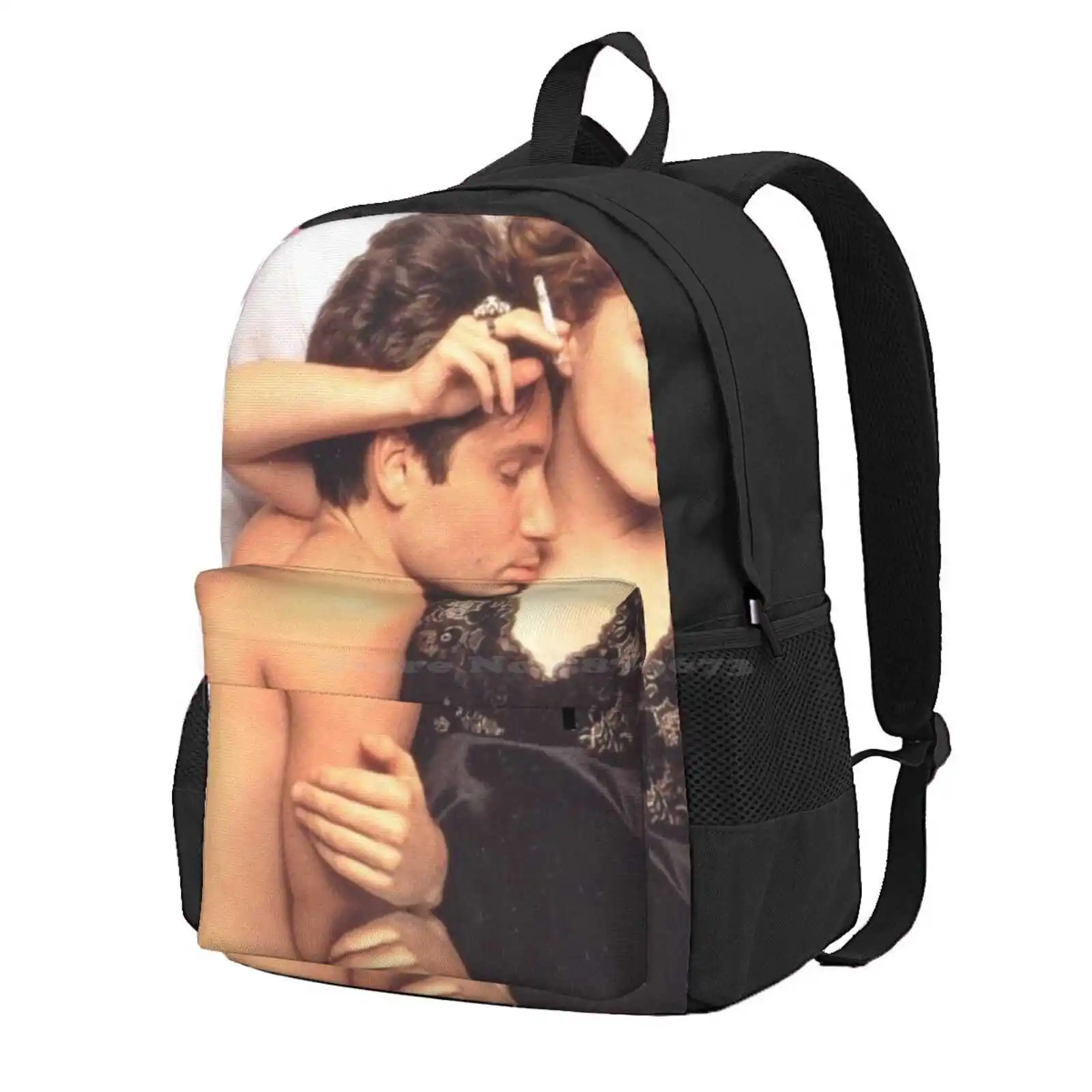 Scully And Mulder Hot Sale Schoolbag Backpack Fashion Bags The X Files Dana Scully Fox Mulder Gillian Anderson David Duchovny