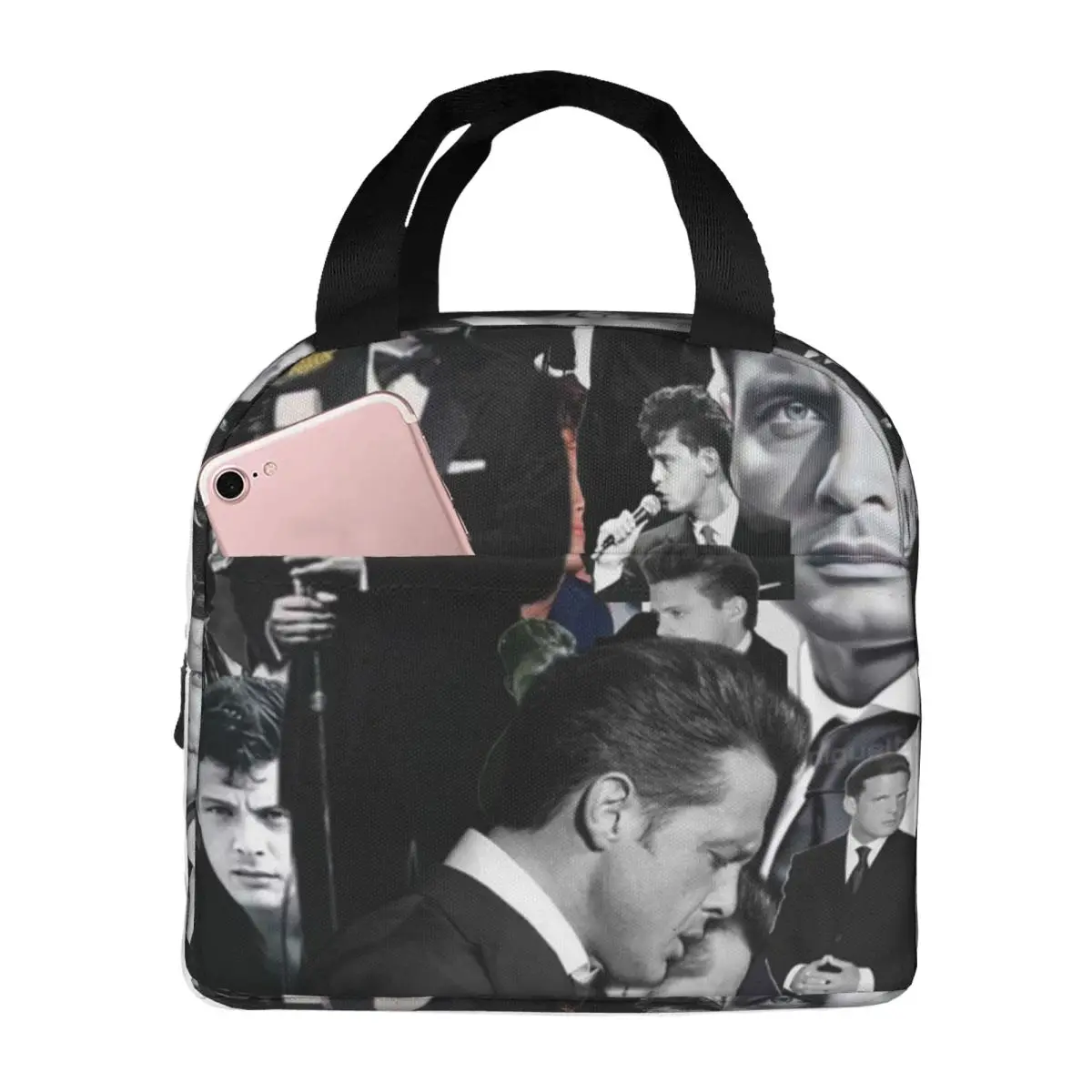 Luis Miguel Singer Bolsa de almuerzo aislada para niños, refrigerador escolar, caja térmica para alimentos, bolsa, loncheras a prueba de fugas, contenedor