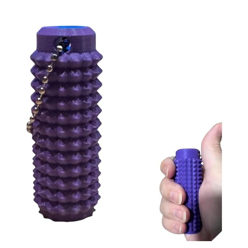 Stim Keychain, Anxiety Relief Pain Stim Bumpy Fidget Keychain, Calming Keychain, Fidget Keychain,Hard Massage Keychain