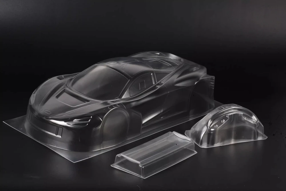 

TC072 1/10 Mcaren 720S GT3 прозрачный корпус Lexan. RC Дрифт автомобиль 1 10. 190 мм корпус. Колесная база 257 мм. Tamiya tt01 tt02. Kyosho fazer