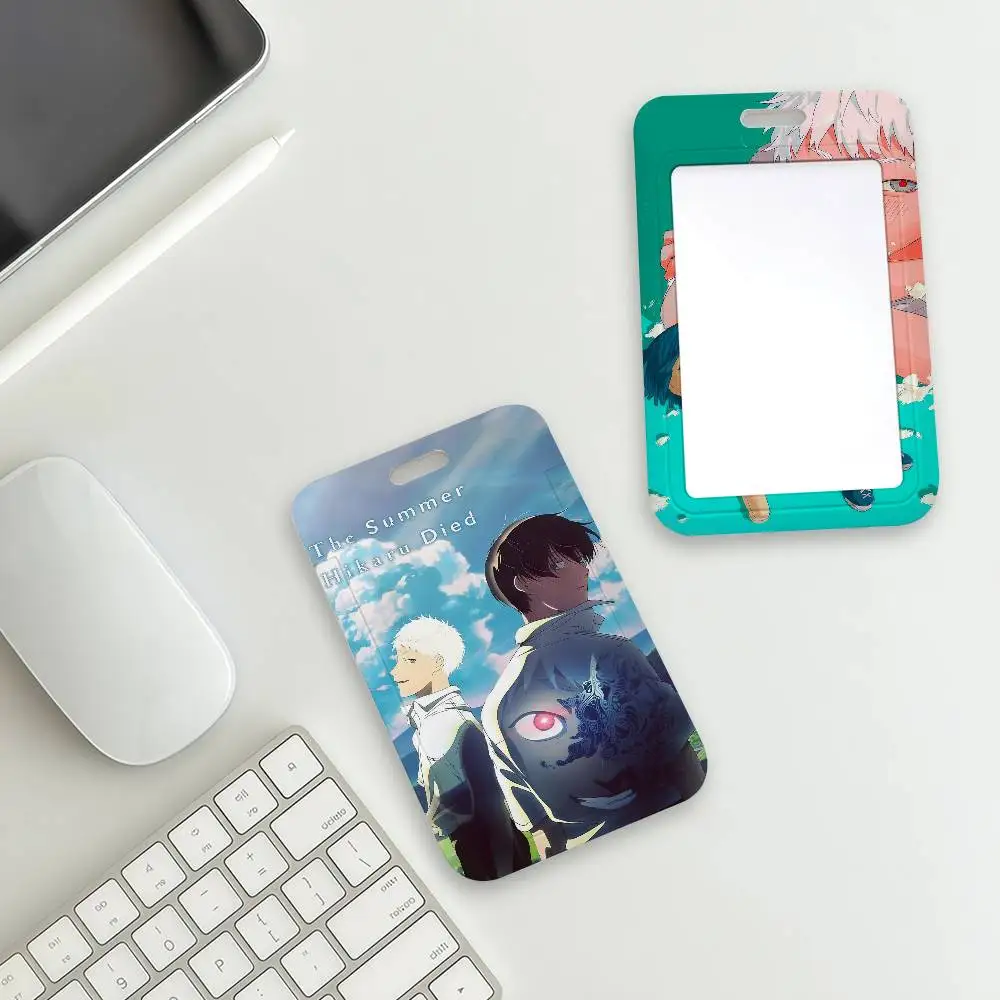 

Аниме-бумажник для карт «Лето, когда Хикару умер»: защитный чехол для рабочих пропусков, проездных на автобус и метро