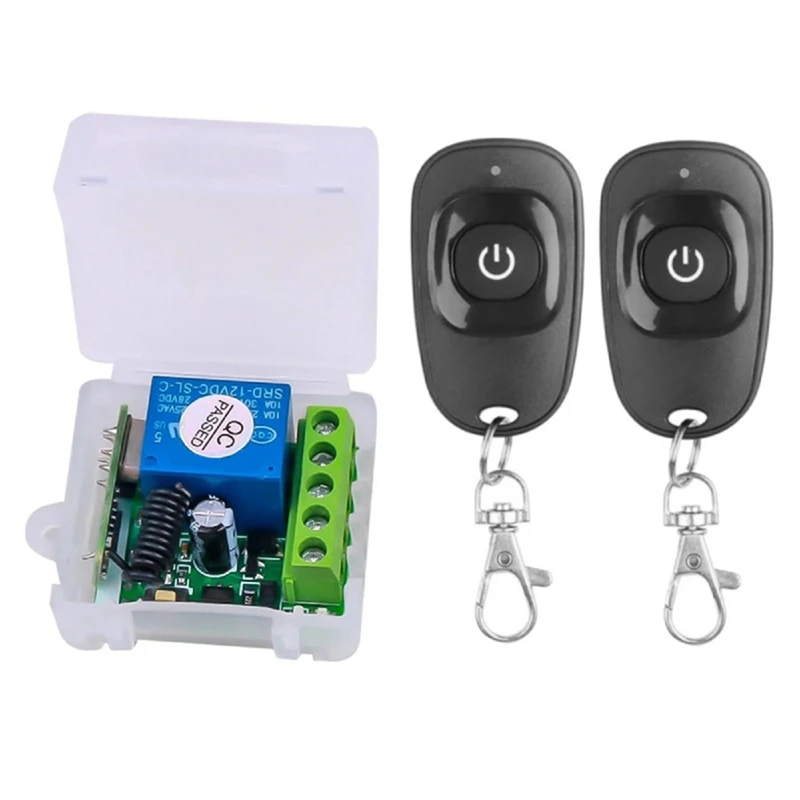 433Mhz Wireless Remote Control Switch DC 12V Relay Receiver Module