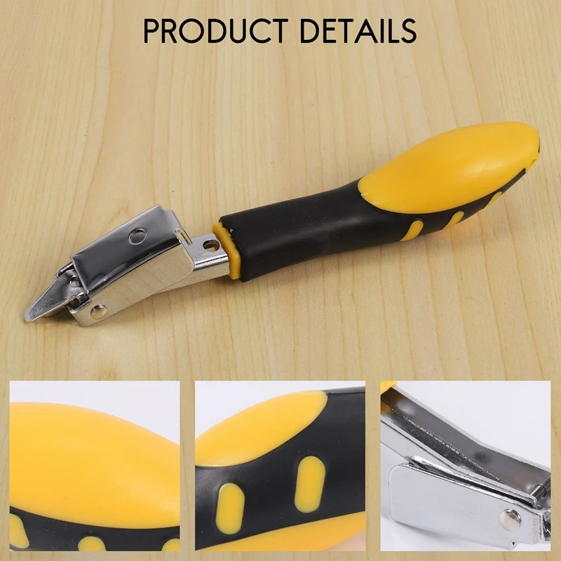 Prego Staple Gun para Móveis, Grampeador para porta de madeira, Estofos Framing, Kit Rivet Gun, Nailers Removing Tool
