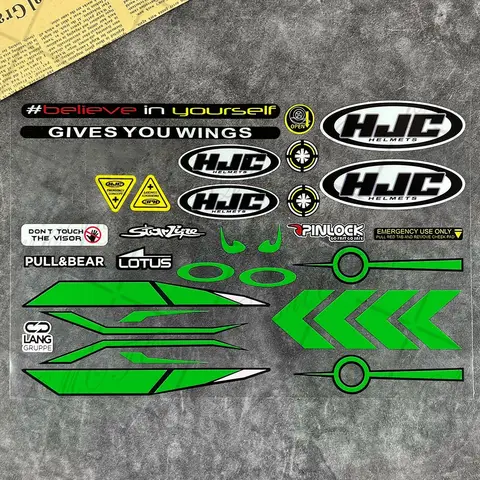 10 best sales हेलमेट के लिए स्टिकर - №1