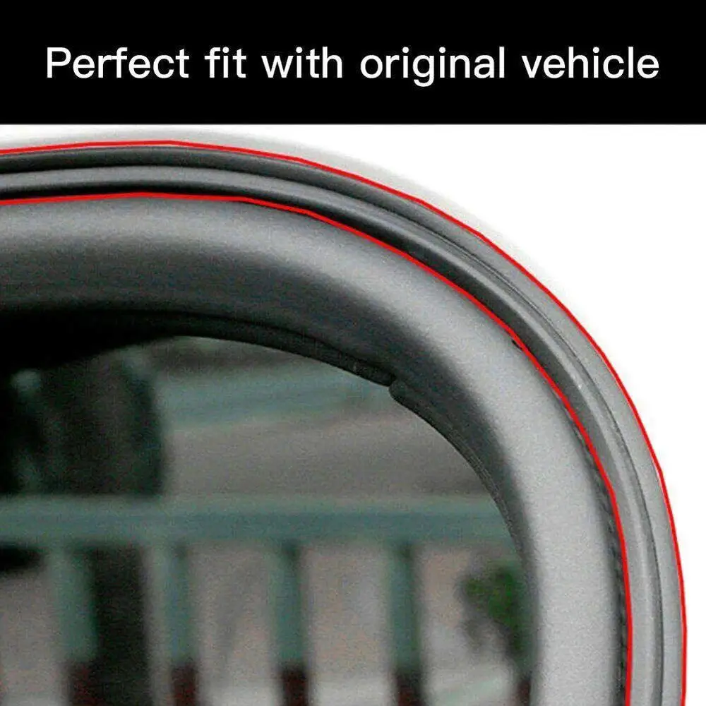 5M Car Weather Stripping L-Shape Auto Rubber Draft Seal Strip Universal Self Adhesive Weatherstrip Noise Insulation Strip