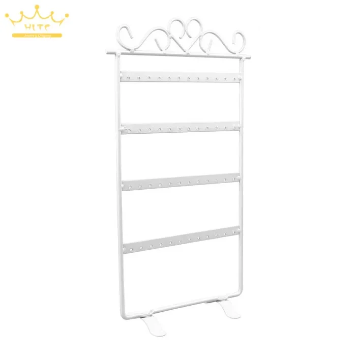 48 穴ディスプレイラックメタルスタンドホルダークローゼット宝石のイヤリング主催者包装 & ディスプレイ卸売