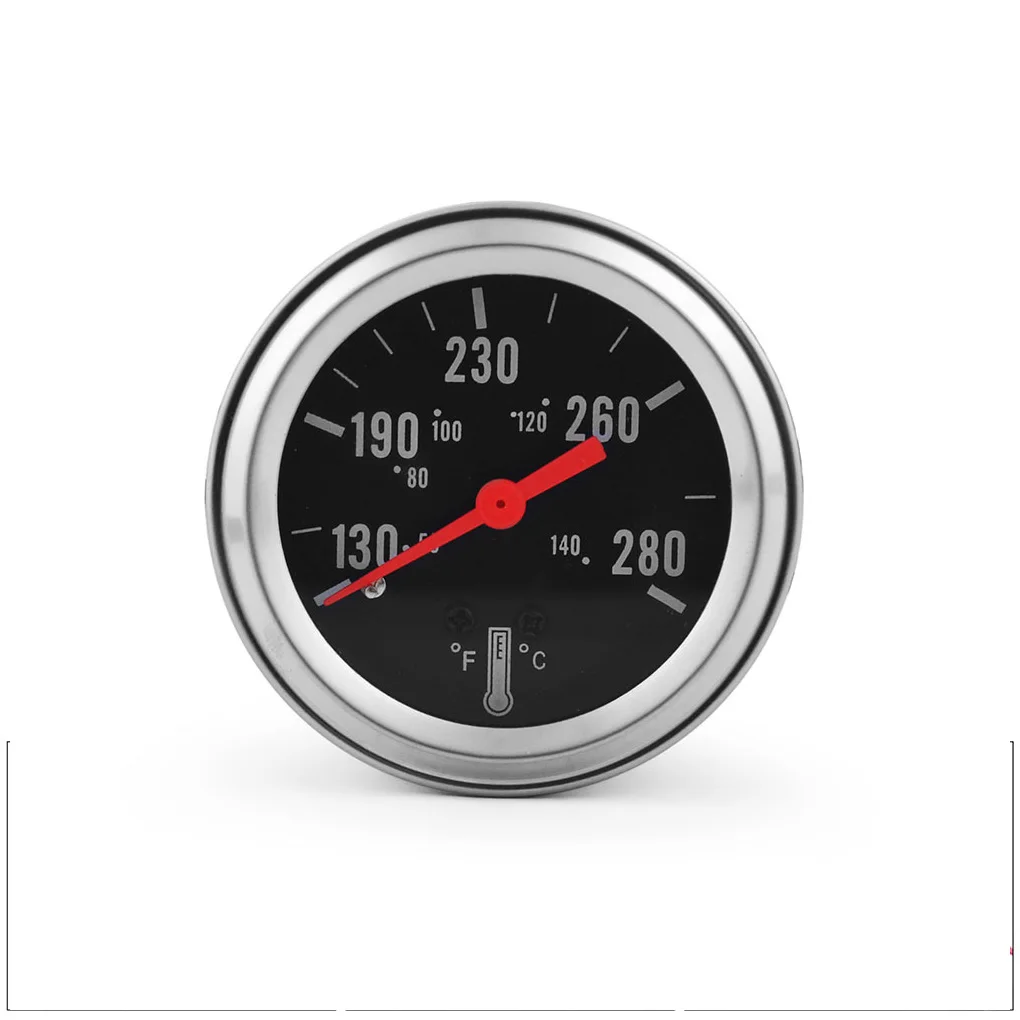 2 52mm 12V Pointer Mechanical Water Temperature Temp Gauge 50-140℃ Water Temperature Temp Gauge 3