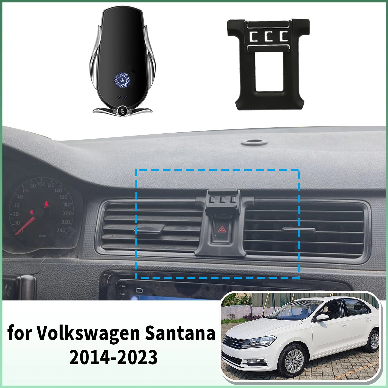 

for Volkswagen VW Santana A05 2013-2023 Specific Dashboard Navigation Phone Holder Mount Design Car​​ accessoires