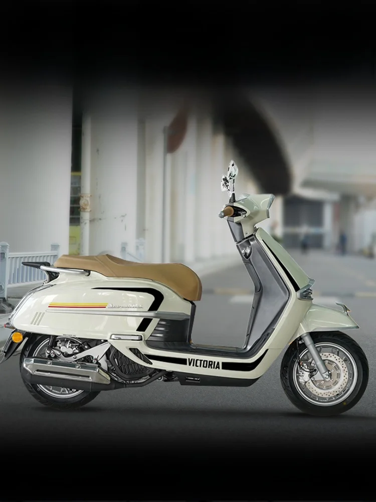 ملصق زخرفي مقاوم للخدش متغير اللون لـ 25 موديلًا من دراجات لونجي فيكتوريا 50i النارية