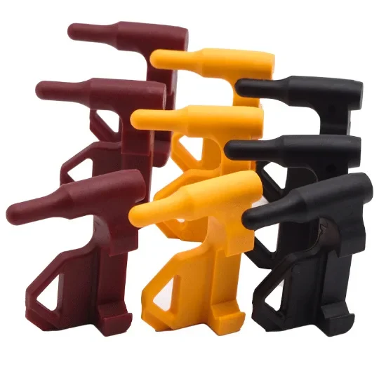 6pcsTactical 9mm Chamber Safety Flag Includes Built-in Flathead Tool Rail Adapter Toy Gun Accessories
