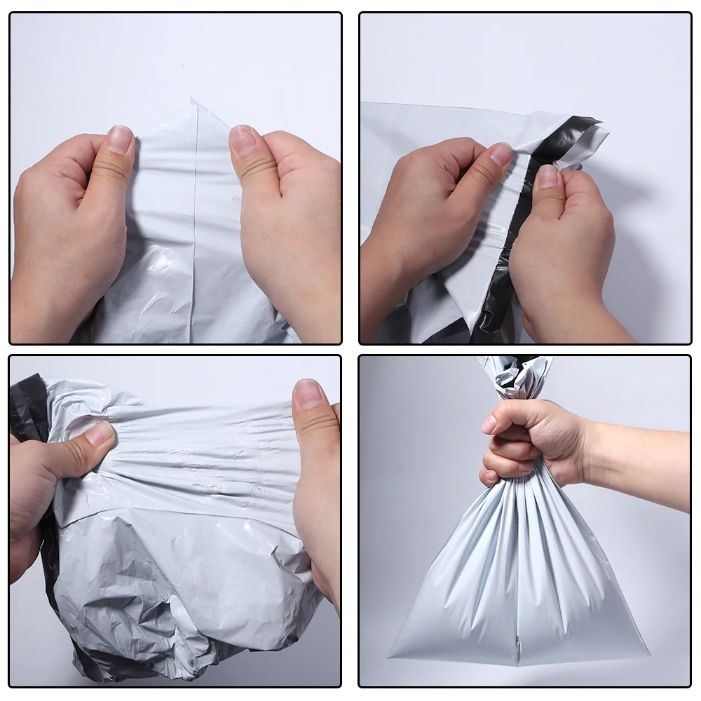 5-20Pcs/Lot White Self-Adhesive Seal Bags Packaging Waterproof Bags Courier Bag For Envelopes Storage Mailing Shipping Pouches