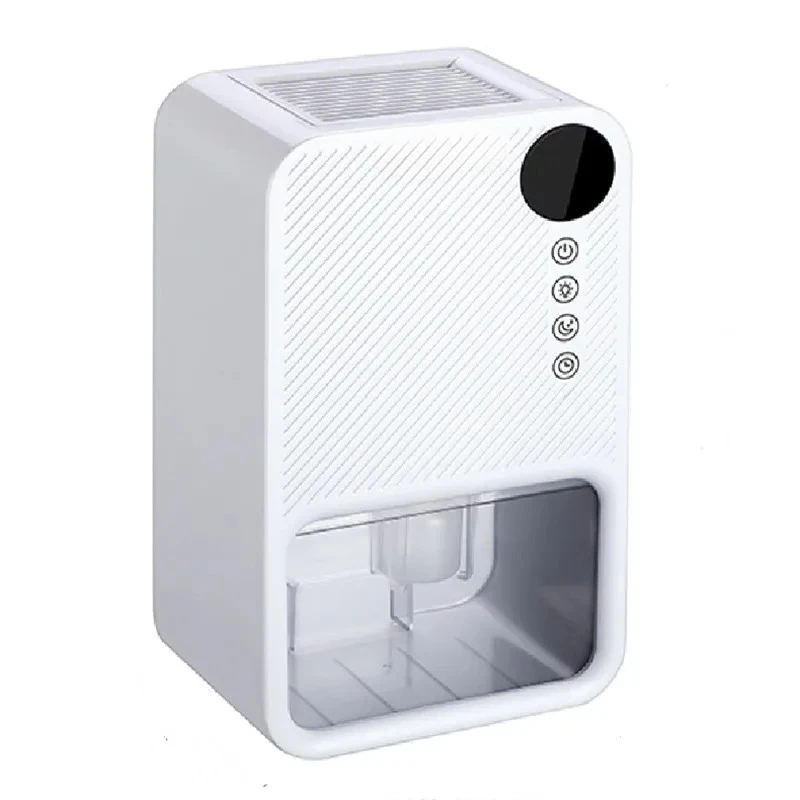 Mini Dehumidifier 1500ml Portable, Bathroom - Ultra Quiet & Auto Shut Off Dehumidifier for Humid Climates Low Energy Household