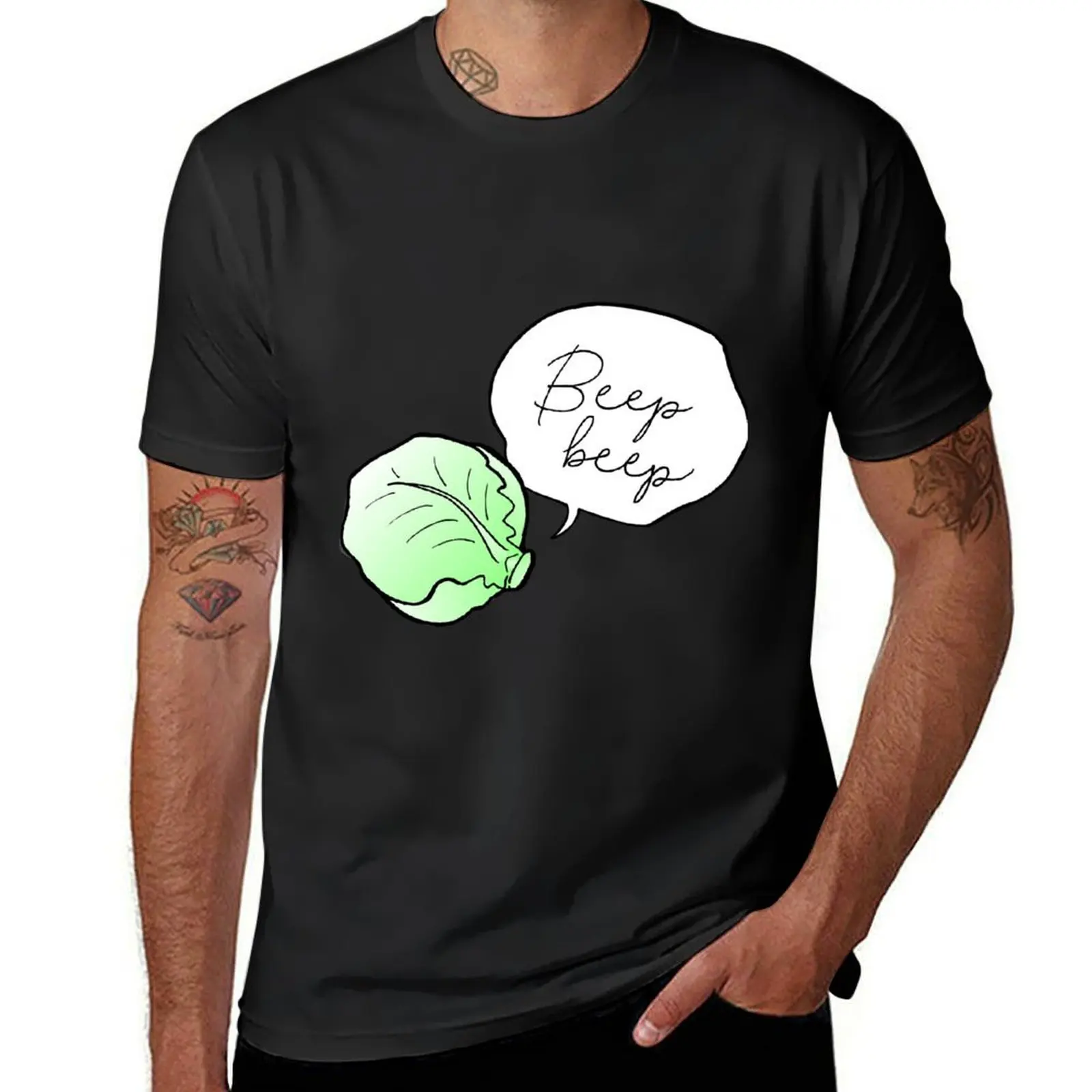 Beep Beep Lettuce T-Shirt shirts graphic tees plus size tops blacks plain white t shirts men