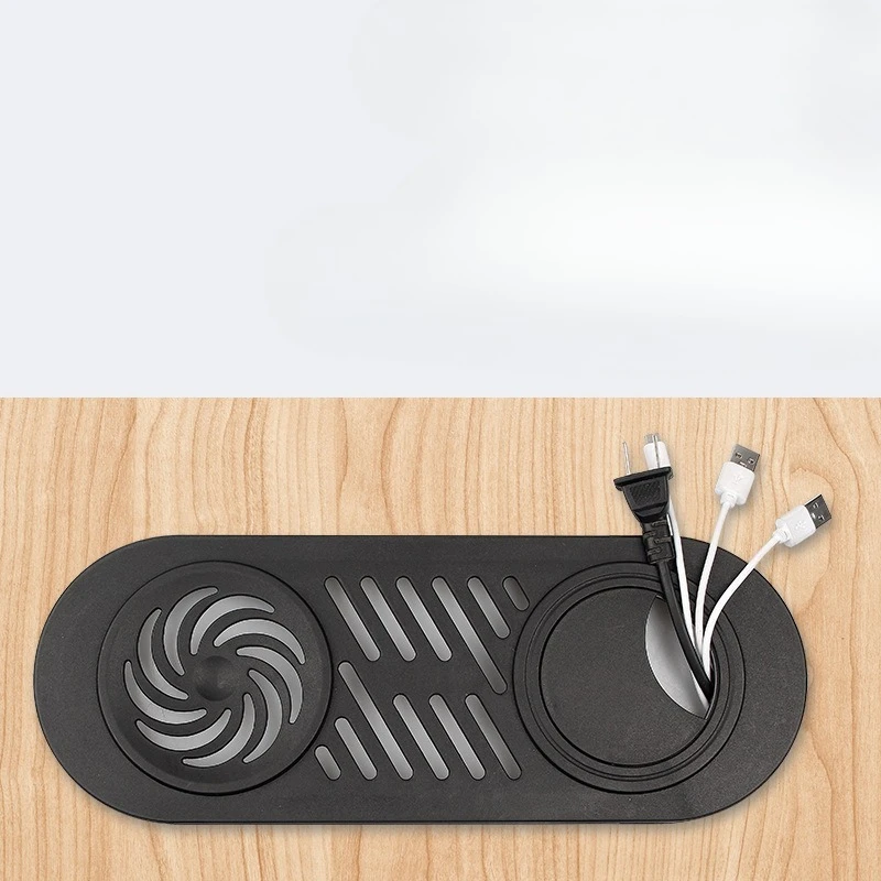 Desk breathable net heat dissipation strip, host box breathable plastic rectangular ventilation  heat dissipation decorative