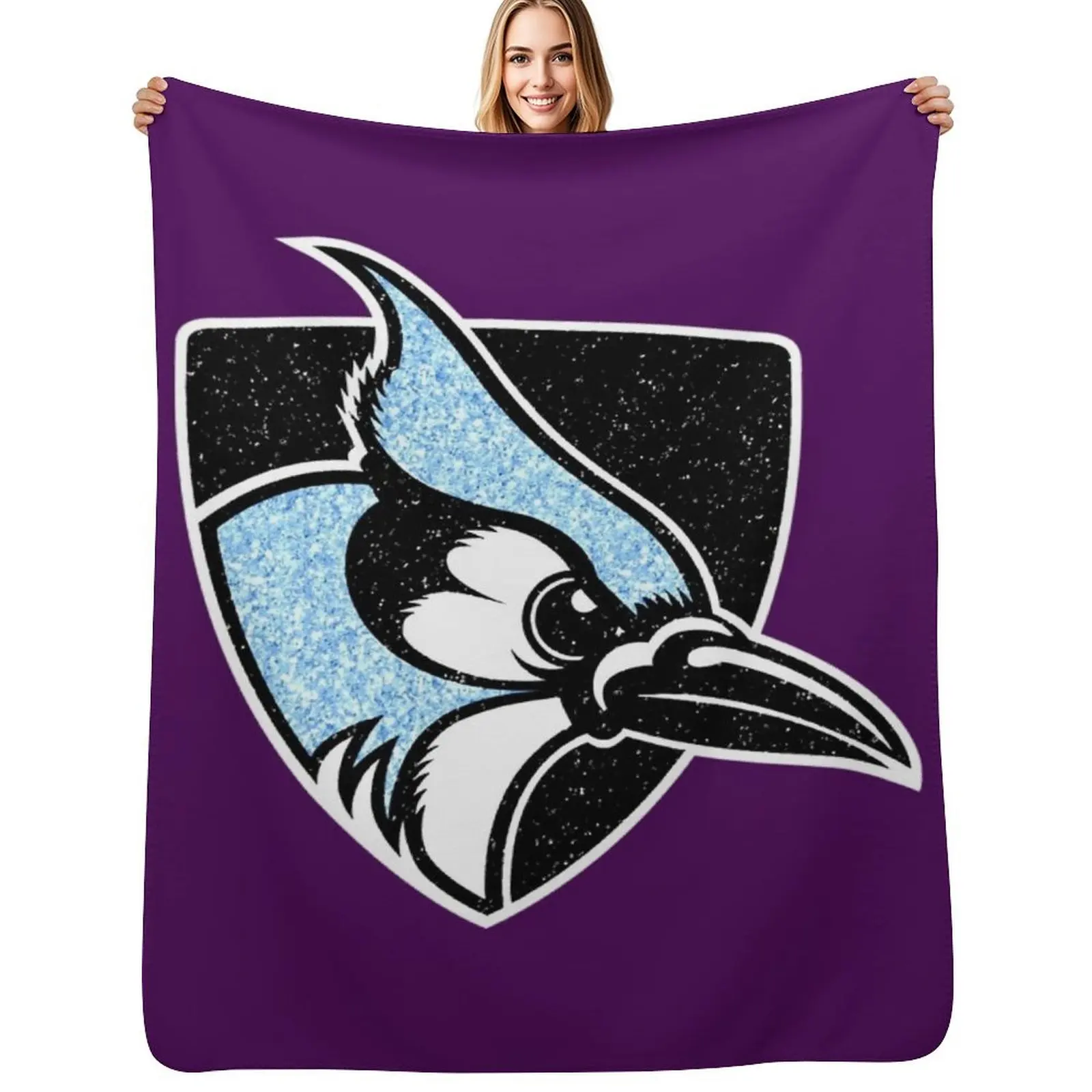 

johns hopkins Throw Blanket Soft Solid Color Blanket for Couch Bed