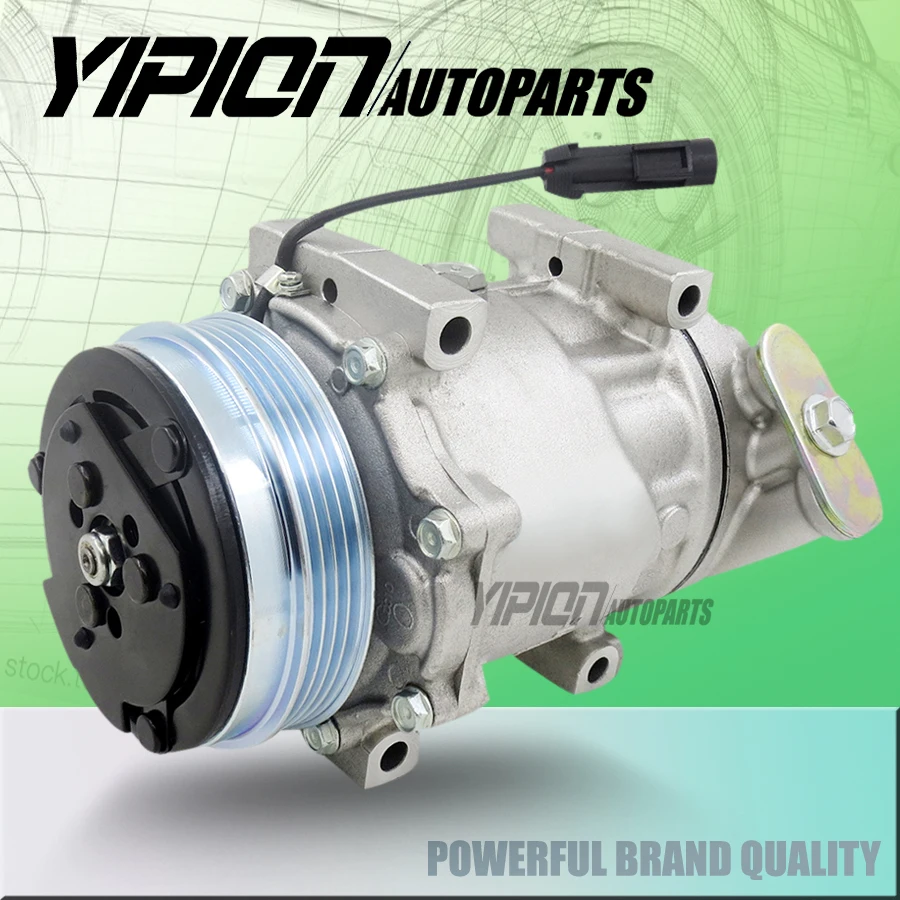 AC Compressor For Fiat 71721759 71721760 504384357  504005418  TSP0155808 TSP0159808 200F71 51-0483 8FK351334-251 504 0054 18 5