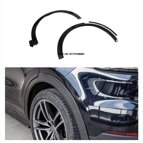 Car Accessories Dry Carbon Fiber Body Kit Wheel Arches Wide Body Extensions Fender Flares for Y0 Coupe 9Y3