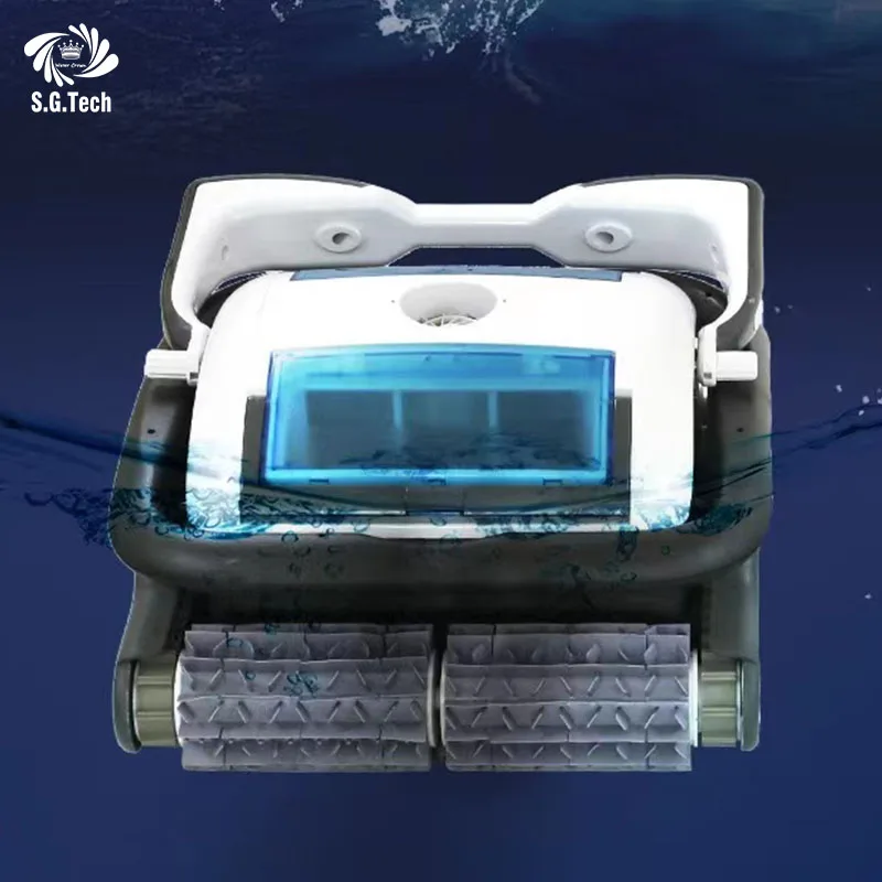 Pool vacuum cleaner, smart navigation, wall climbing, durable ABS PC PVC material, suitable for swimming pools and spas