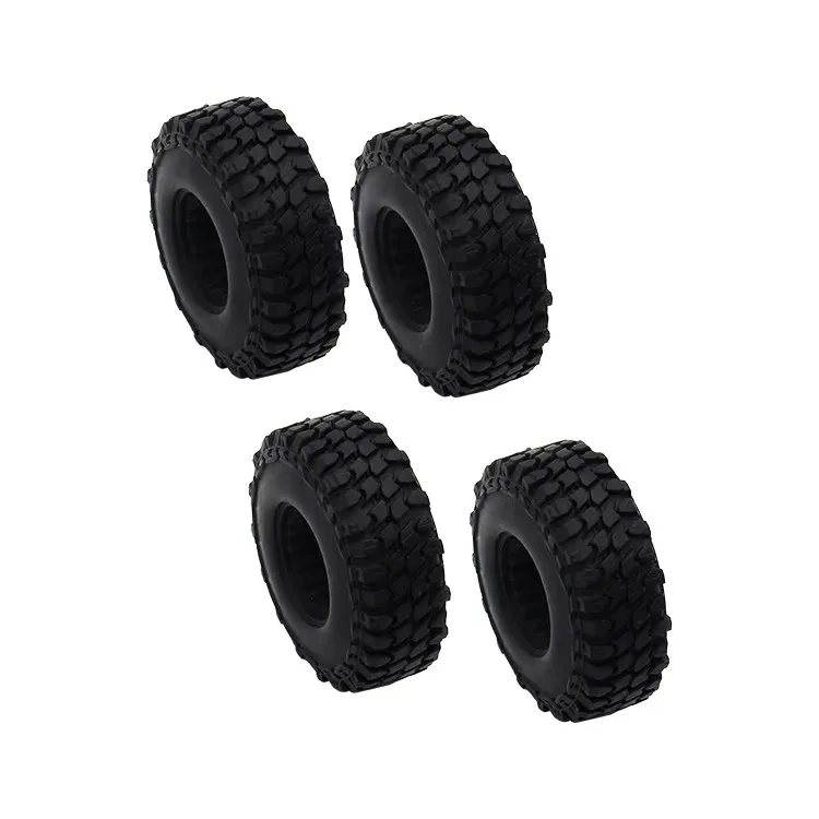 إطارات صغيرة من Hot Racing Z Lugs Rock Crawler 1.0 لمحور SCX24 90081 C10 4 صور 54*19*23.5 مللي متر #3
