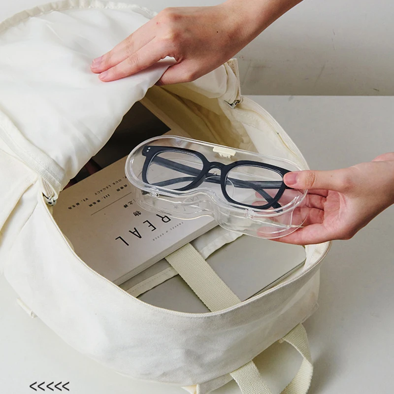 Estante de almacenamiento de gafas sin perforaciones, soporte de exhibición de gafas de sol montado en la pared, caja de almacenamiento de decoración de armario, organizador de gafas de sol