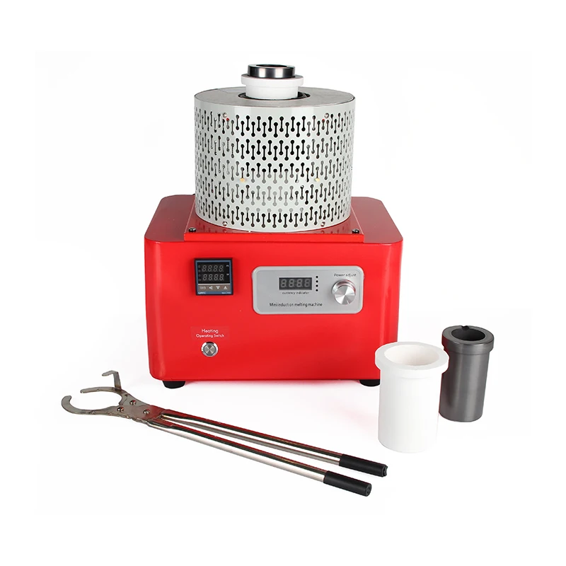High Quality 220V Desktop Induction Melting Furnace Jewelry Casting Machine 1kg 2KG 3KG Gold Metal Induction Furnace