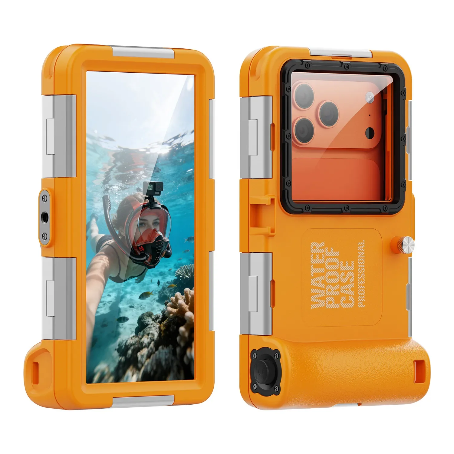 Shellbox Waterproof For iPhone 17 Pro Max Xiaomi 17 15 Ultra Case For Samsung S26 Ultra Diving Box For Huawei Magic 8 Pro Cover