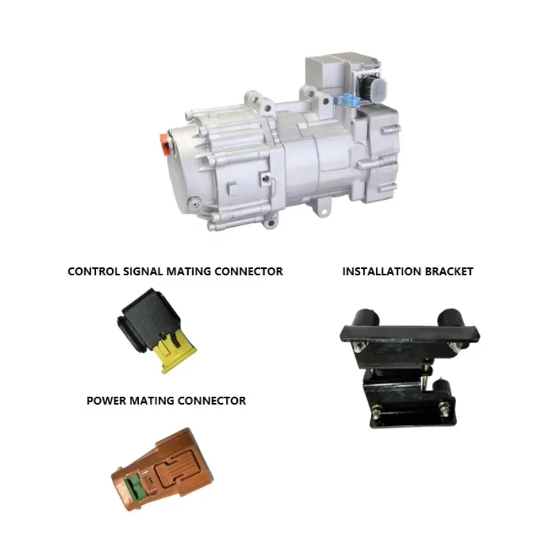 DC 80cc 800v Air Conditioner Electric Compressor R290 For Electric Cars Vehicle Truck Ev Bus Universal Type Automotive