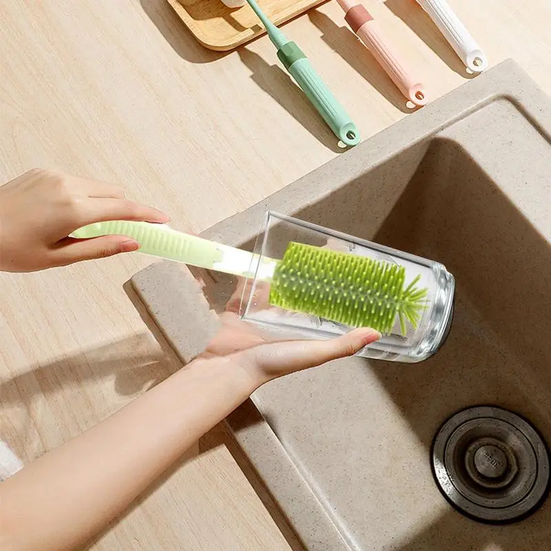

Bottle Cleaner Kit For Toddler 6 In 1 Baby Bottle Cleaning Set Bottle Cleaner Kit With Bottle Brush Straw Brush Nipple Brush