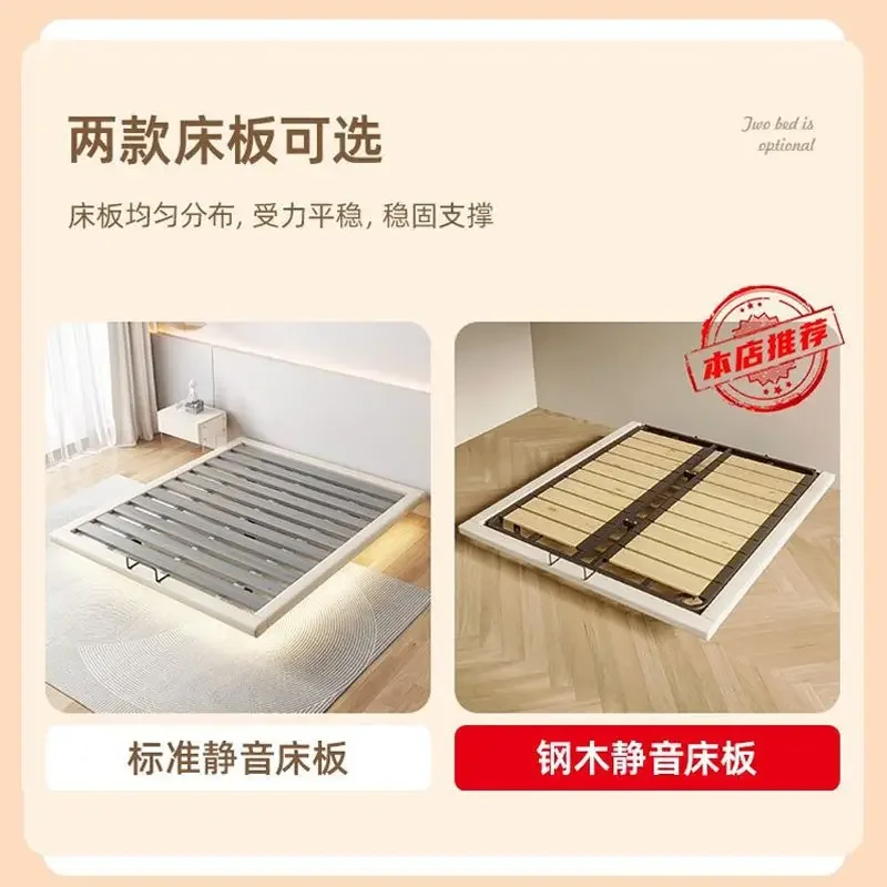 سرير معلق سحابي، غرفة نوم رئيسية بسيطة وحديثة #3