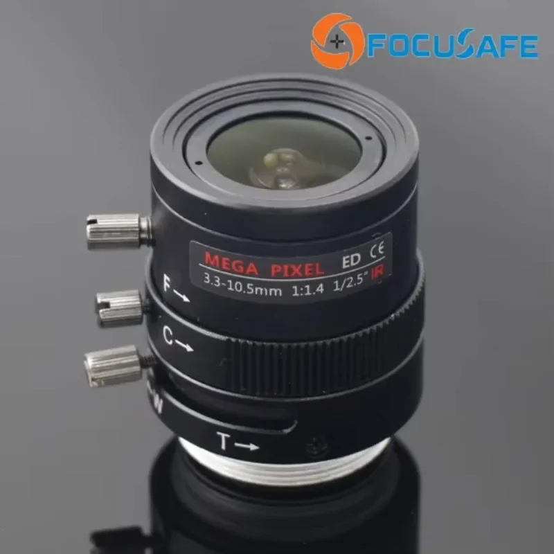 

In stock 3 Megapixel Manual Iris Lens 12-36mm 3MP 1/1.8" C Mount