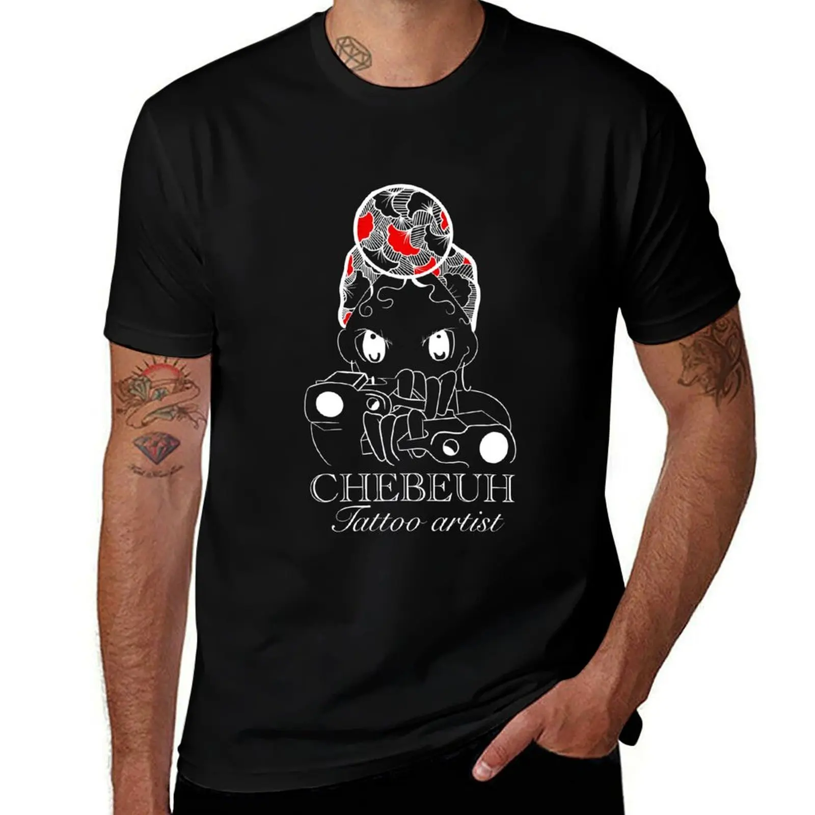 Baddest B*tch (white version) T-Shirt Industrial Work Tee Shirt T-Shirt