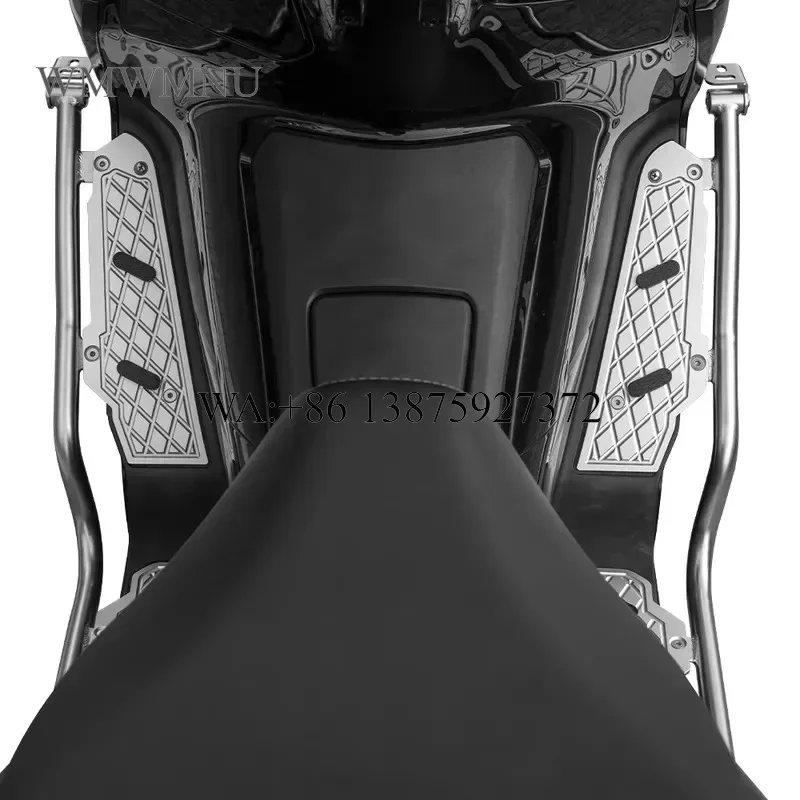 Wmwmnu Factory Custom Sturdy Aluminum Alloy Stainless Steel Anti Fall Scooter Motorcycle Footrest Bumpers for UHR150