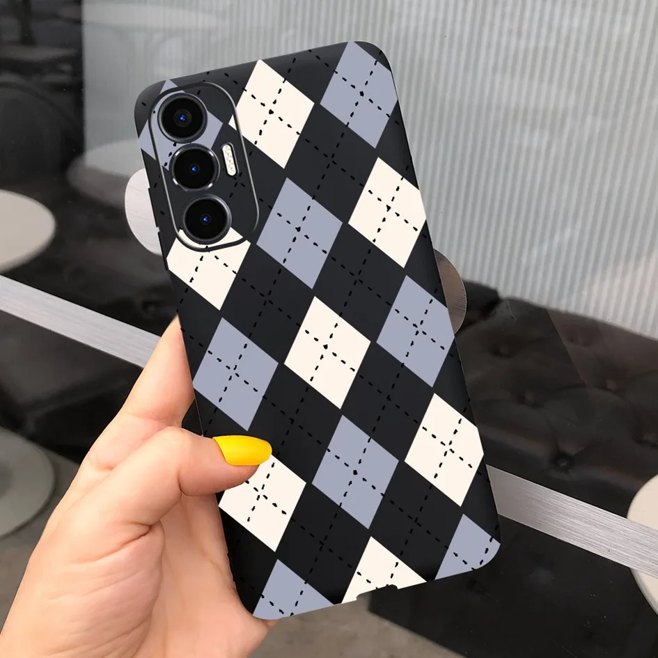 For Tecno Pova 2 LE7 LE7n Case Stylish Painted Phone Cover For Tecno Pova 4 Pro Pova 3 Fundas Bumper For Pova2 Pova3 Pova4 Coque