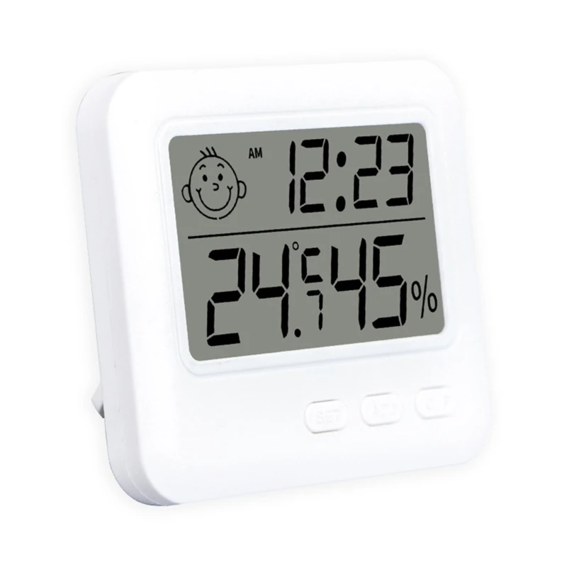 Indoor Thermometer Hygrometer for Office Baby Room Temperature Humidity Detector