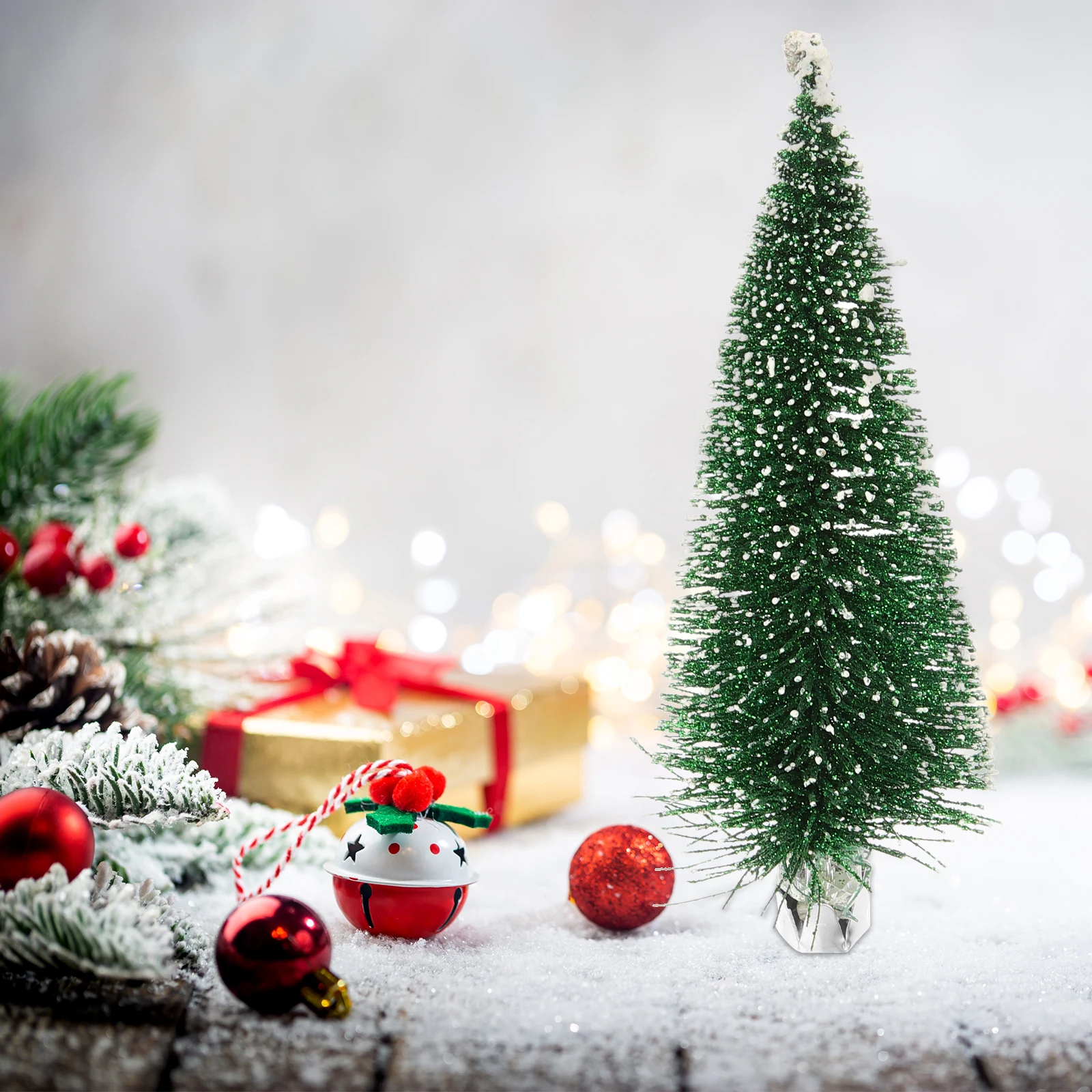 

3Pcs Christmas Artificial Christmas Tree Clips Mini Xmas Tree Decorations DIY Wreath Making Holiday Party Favors