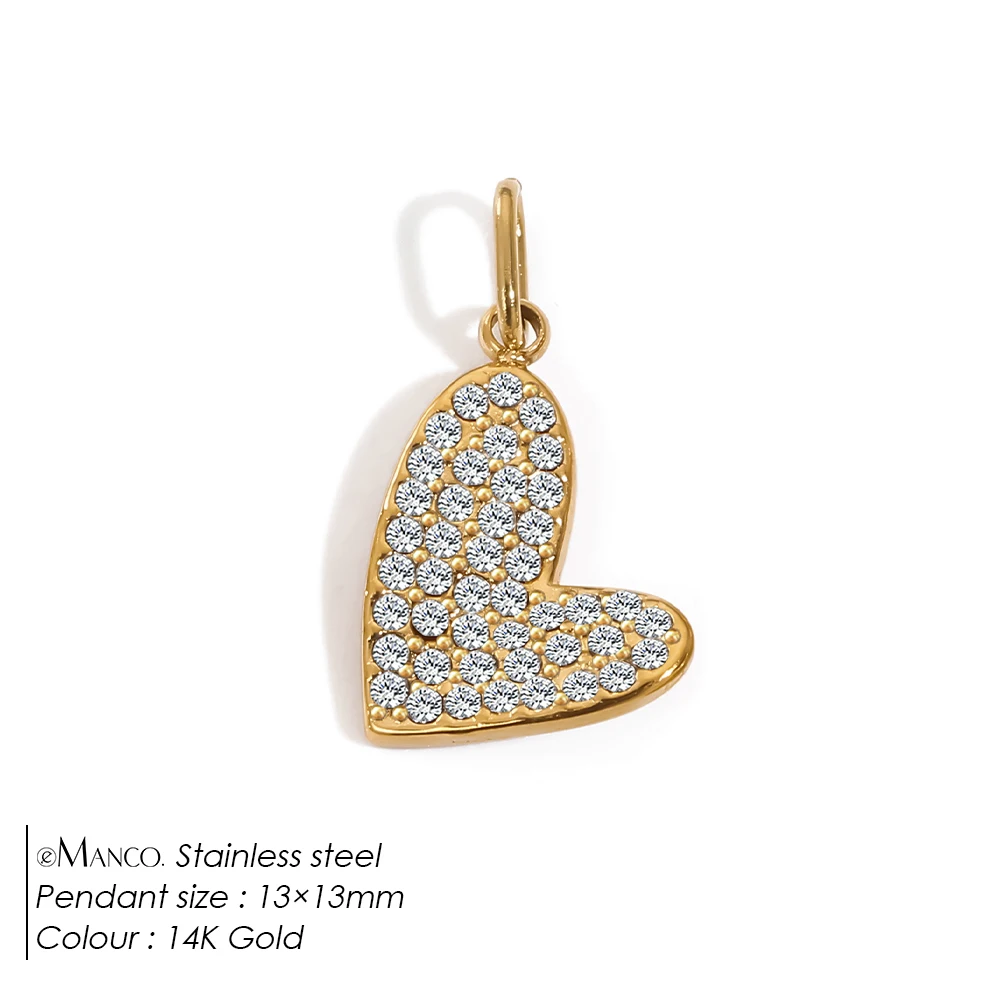 Bohemian Heart Charm for DIY Jewellery Making