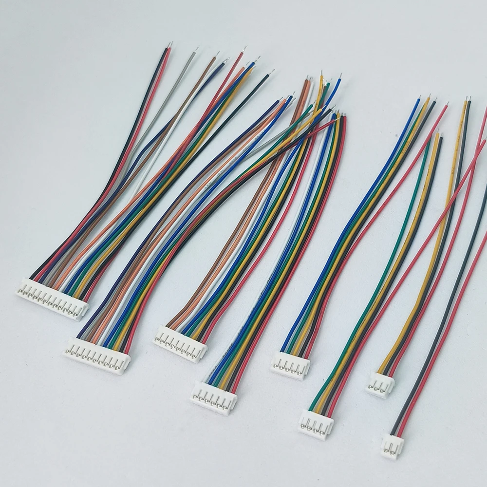 10 Stück ZH1,5mm Rastermaß Anschlusskabel 28AWG Elektronikdraht 2P 3P 4P 5P 6P 8P 10P 12P Verbindungskabel für Elektronik-DIY – Detail 6