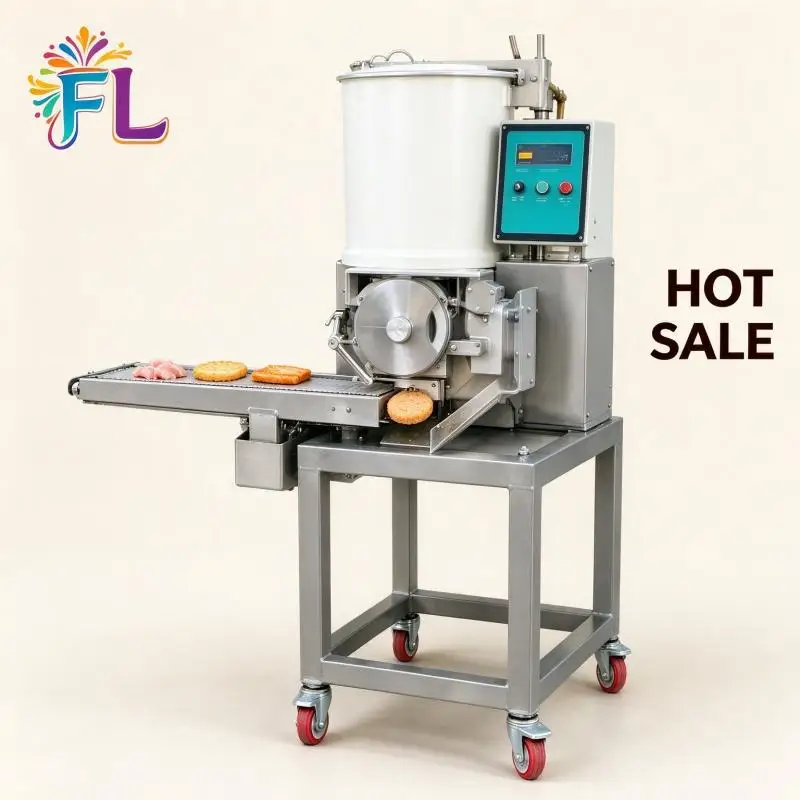 Meat Patty Forming Machine Stainless Steel Commercial Meat Patty Forming Machine Quick Change Mold Design