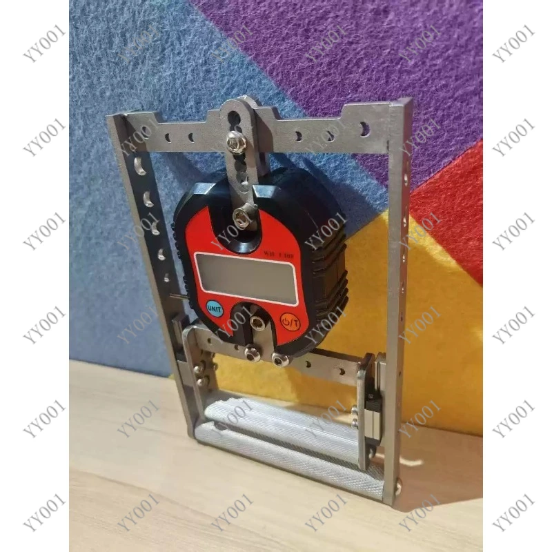 304 Stainless Steel Dynamometer Adjustable Grip Strength Tester with Peak Force Lock Function