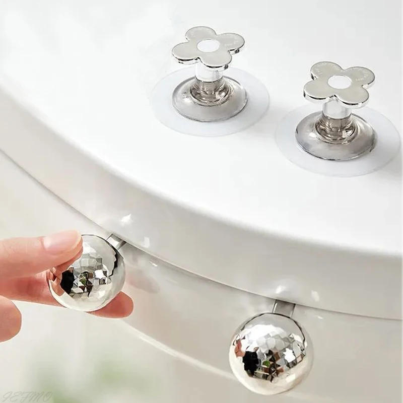 Toilet Seat Lift Portable Multi-functional Utility Tool That Does Not Dirty Your Hands New Spherical Home Bathroom Accessories