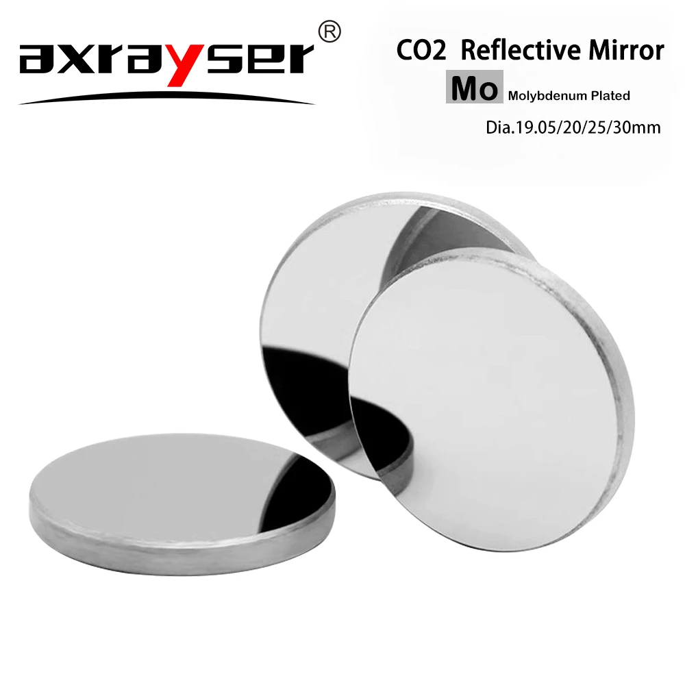 CO2-Laser-Reflexlinse, Mo-Spiegel, Durchmesser 19,0, 20, 25, 30, 38,1 mm, Dicke 3 mm, zum Schneiden von Graviermaschinen – Detail 5