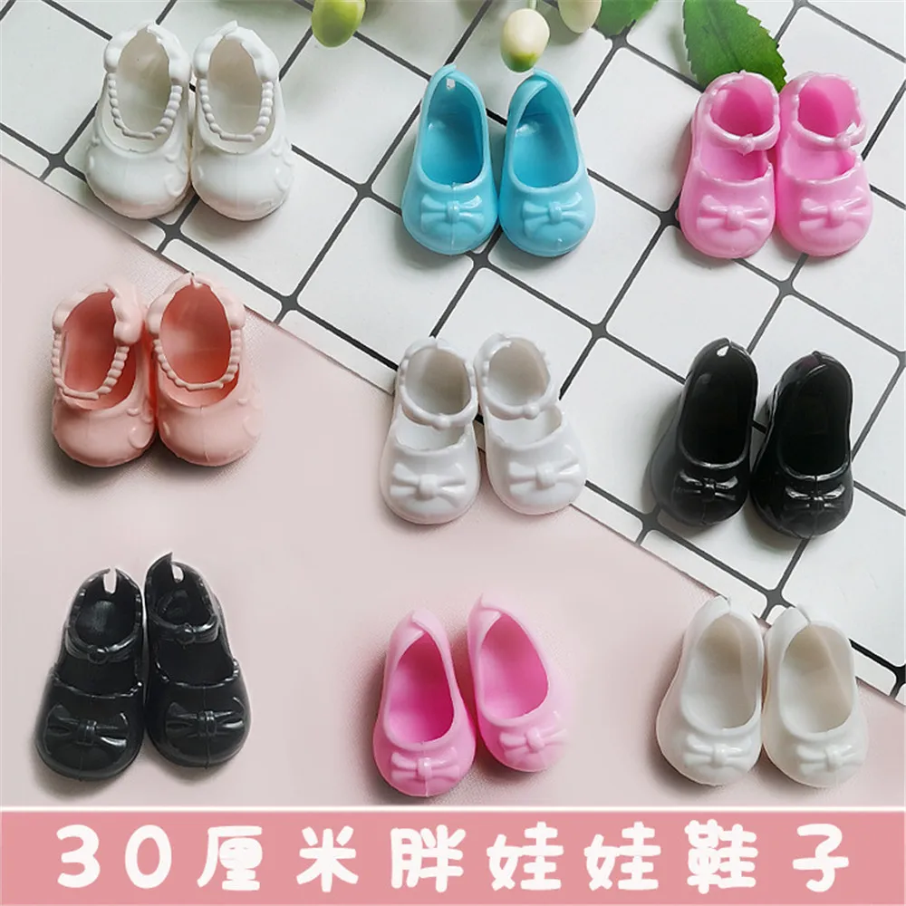 3cm New OB11 Dolls Shoes High Heels Flat Shoes BJD Dolls Party Outfit Accessories