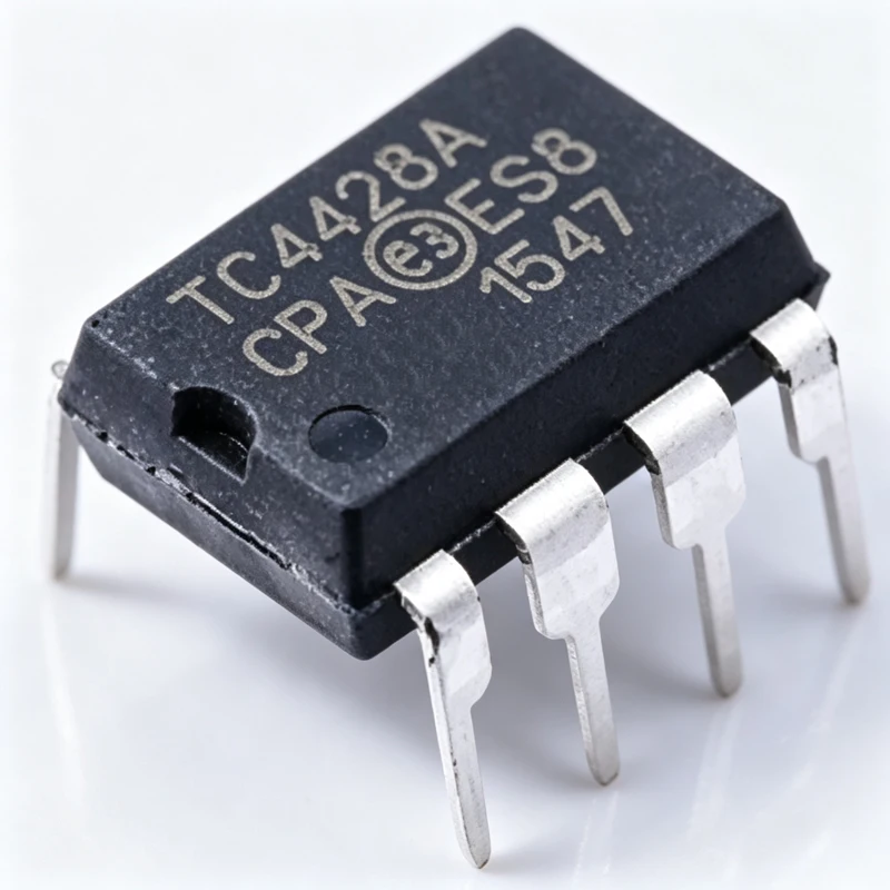 10PCS TC4428ACPA in line with DIP-8 high-speed MOS dual driver chip silk screen TC4428A