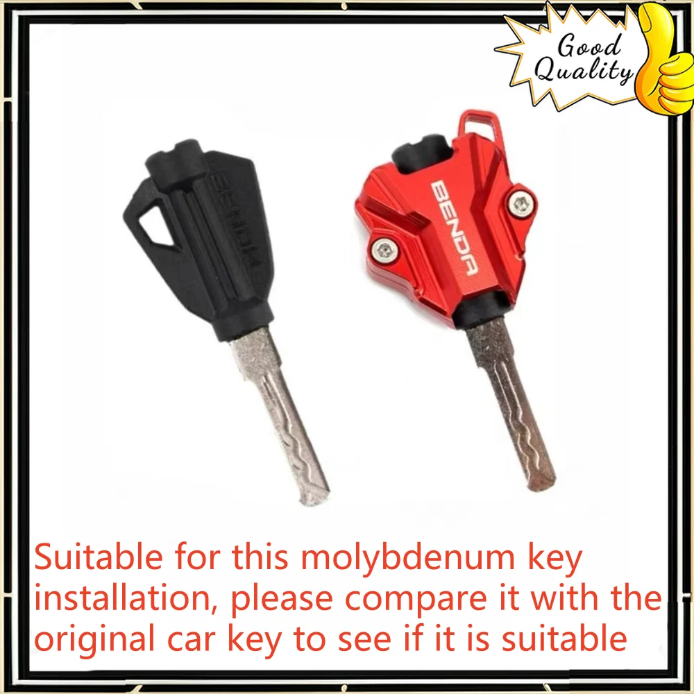 Good Quality For Benda Chinchilla 300 450 Rock300 Dark Flag 500 LFC700 Motorcycle Parts CNC Key Case Cover & Keychain