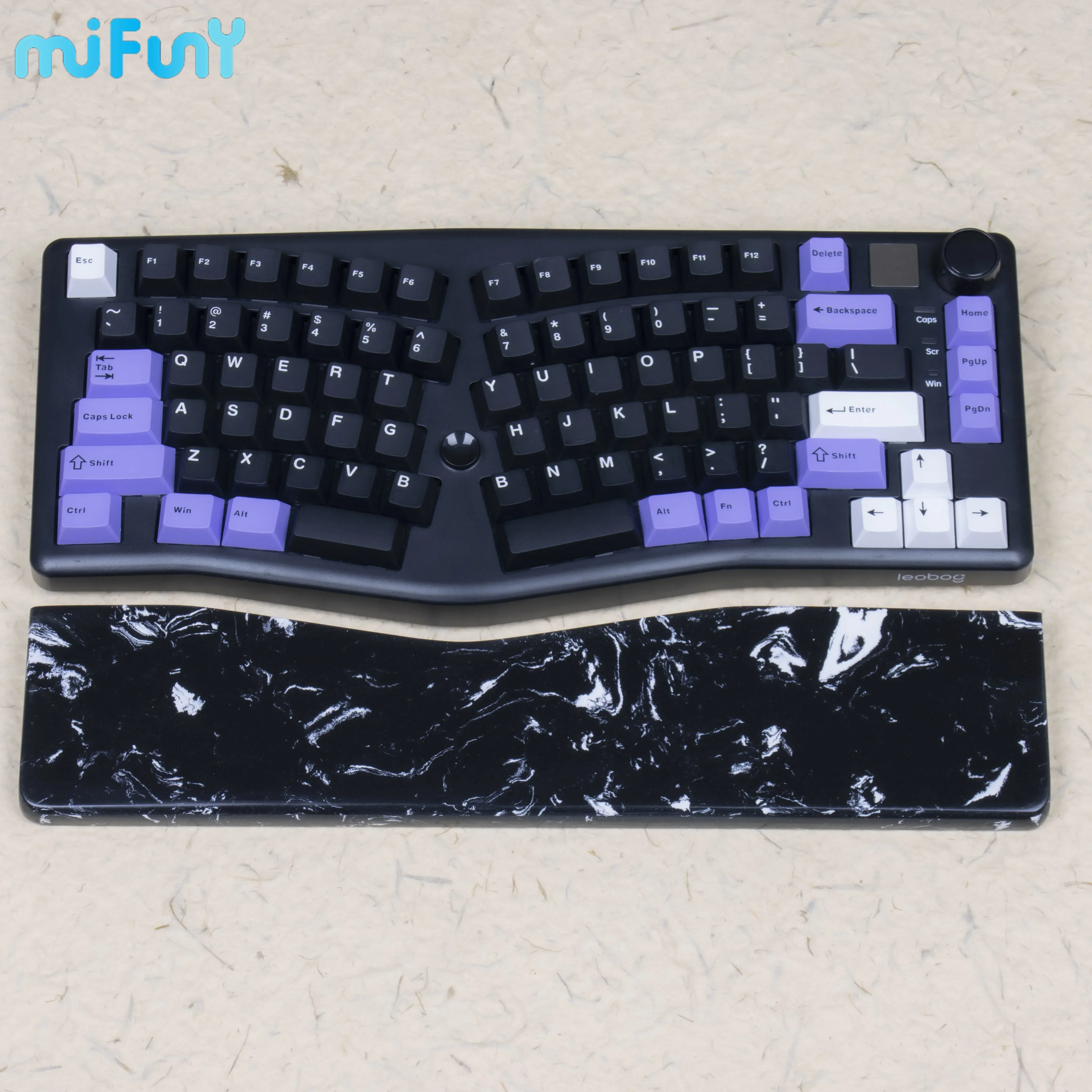 mifuny leobog 75 alice descanso de mao de teclado antiderrapante personalizado junta de quartzo ergonomico para teclado mecanico 01