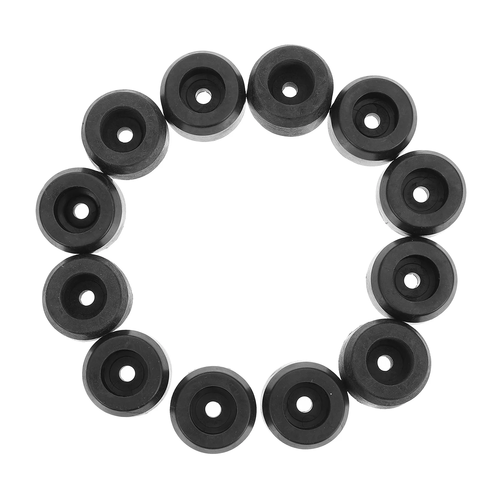 

16 шт. Нескользящие амортизирующие резиновые накладки-бамперы для мебели, усилителей, акустических систем, ножек шкафов